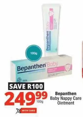 Checkers Bepanthen Baby Nappy Care Ointment offer