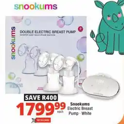 Checkers Snookums Electric Breast Pump offer