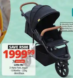 Checkers Little Me 2-Hand Fold Jogger offer