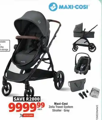 Checkers Maxi-Cosi Zelia Travel System Stroller offer