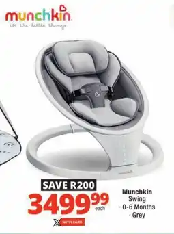 Checkers Munchkin Swing offer