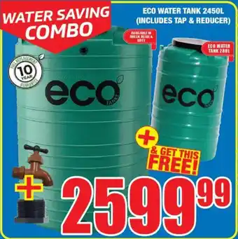 Boxer Build Water Saving Combo offer