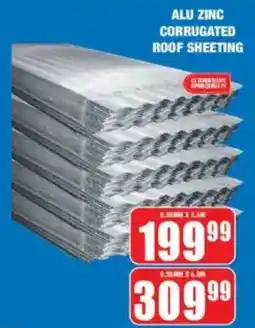 Boxer Build Alu zinc corrugated roof sheeting offer