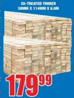 Boxer Build S5-treated timber offer