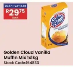 Africa Cash and Carry Golden Cloud Vanilla Muffin Mix offer