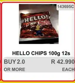 KitKat Cash and Carry HELLO CHIPS 100g 12s offer