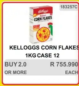 KitKat Cash and Carry Kelloggs Corn Flakes 1KG Case 12 offer
