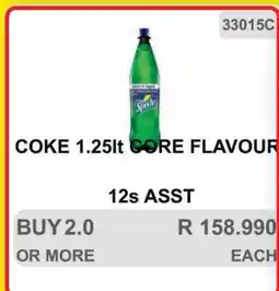 KitKat Cash and Carry COKE 1.25lt CORE FLAVOUR offer