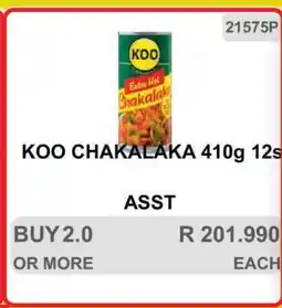KitKat Cash and Carry KOO CHAKALAKA 410g 12s offer