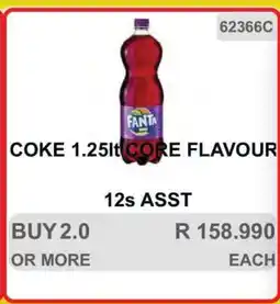 KitKat Cash and Carry COKE 1.25lt CORE FLAVOUR offer
