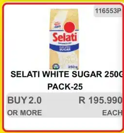 KitKat Cash and Carry SELATI WHITE SUGAR 250G PACK-25 offer
