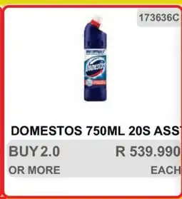 KitKat Cash and Carry DOMESTOS 750ML 20S ASSORTED offer