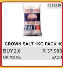 KitKat Cash and Carry CROWN SALT 1KG PACK 10 offer