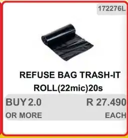 KitKat Cash and Carry REFUSE BAG TRASH-IT ROLL(22mic)20s offer