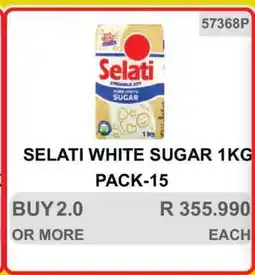 KitKat Cash and Carry Selati White Sugar 1kg Pack-15 offer
