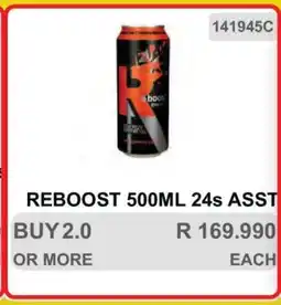 KitKat Cash and Carry REBOOST 500ML 24s ASST offer