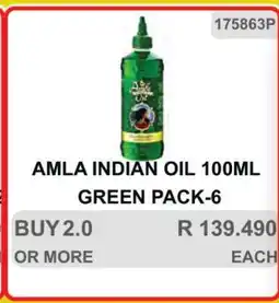 KitKat Cash and Carry AMLA INDIAN OIL 100ML GREEN PACK-6 offer