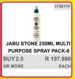 KitKat Cash and Carry JABU STONE 250ML MULTI PURPOSE SPRAY PACK-6 offer