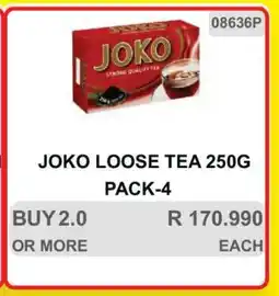 KitKat Cash and Carry JOKO LOOSE TEA 250G PACK-4 offer