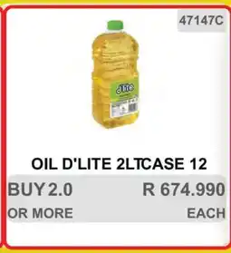 KitKat Cash and Carry OIL D'LITE 2LTCASE 12 offer
