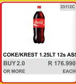 KitKat Cash and Carry COKE/KREST 1.25LT 12s ASS offer