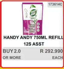 KitKat Cash and Carry HANDY ANDY 750ML REFILL 12S ASST offer
