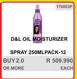 KitKat Cash and Carry D&L OIL MOISTURIZER offer