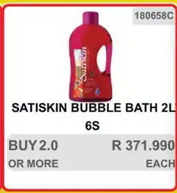KitKat Cash and Carry SATISKIN BUBBLE BATH 2L 6S offer