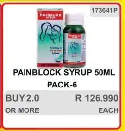 KitKat Cash and Carry PAINBLOCK SYRUP 50ML PACK-6 offer