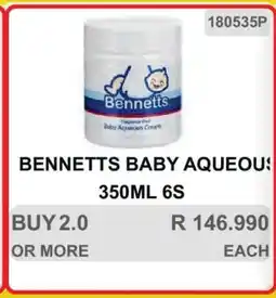 KitKat Cash and Carry BENNETTS BABY AQUEOUS 350ML 6S offer