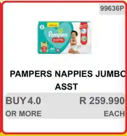 KitKat Cash and Carry Pampers Nappies Jumbo Asst offer