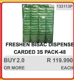 KitKat Cash and Carry FRESHEN BISAC DISPENSER CARDED 3S PACK-48 offer