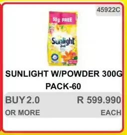 KitKat Cash and Carry SUNLIGHT W/POWDER 300G PACK-60 offer