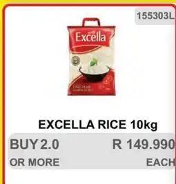 KitKat Cash and Carry Excella Rice 10Kg offer