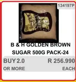 KitKat Cash and Carry B & H GOLDEN BROWN SUGAR 500G PACK-24 offer