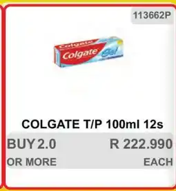 KitKat Cash and Carry COLGATE T/P 100ml 12s offer