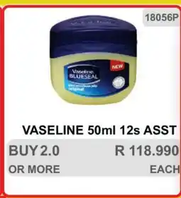 KitKat Cash and Carry VASELINE 50ml 12s ASST offer