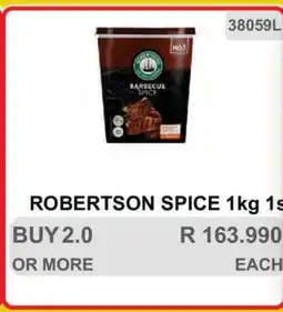 KitKat Cash and Carry ROBERTSON SPICE 1kg offer