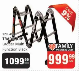 KitKat Cash and Carry TRADEQUIP Ladder Multi Function Black offer