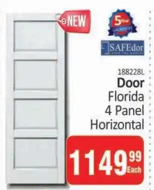KitKat Cash and Carry Door Florida 4 Panel Horizontal offer