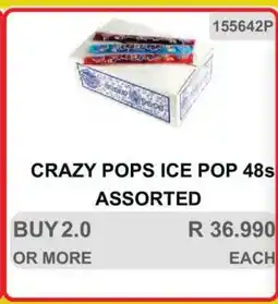 KitKat Cash and Carry CRAZY POPS ICE POP 48s ASSORTED offer