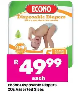 Game Econo Disposable Diapers offer