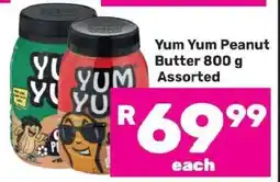 Game Yum Yum Peanut Butter 800 g Assorted offer