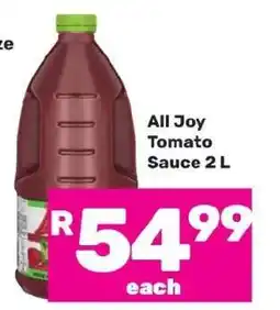 Game All Joy Tomato Sauce 2 L offer