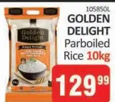 KitKat Cash and Carry GOLDEN DELIGHT Parboiled Rice 10kg offer