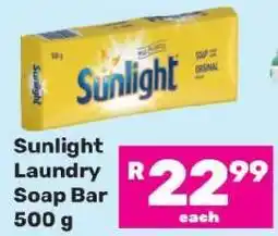 Game Sunlight Laundry Soap Bar offer