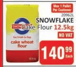 KitKat Cash and Carry SNOWFLAKE Cake Flour 12.5kg offer