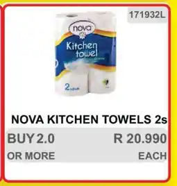 KitKat Cash and Carry NOVA KITCHEN TOWELS 2s offer