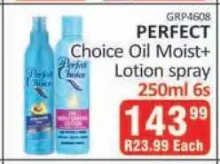 KitKat Cash and Carry PERFECT Choice oil Moist+ Lotion spray offer