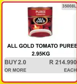 KitKat Cash and Carry ALL GOLD TOMATO PUREE 2.95KG offer